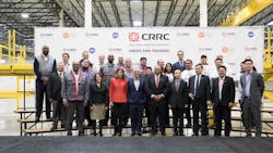 CRRC hosted local officials and transit stakeholders for an event marking the hiring of 70 workers at its new railcar manufacturing facility on the far southeast side of Chicago.