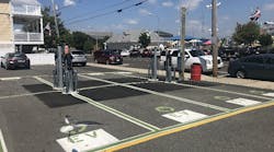 Approximately 827 charging outlets will be added at 533 charging stations, including some at NJ Transit commuter rail stations.