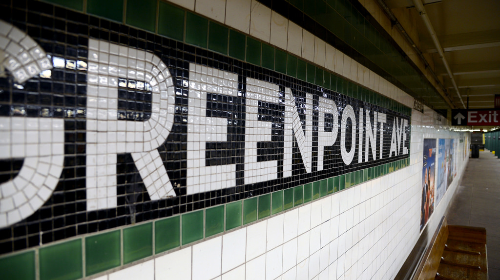 Greenpoint Av G Subway Sign Marc A Hermann Mta New York City Transit 5c7f1580c7470