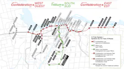 At full build out, Stage 2 LRT will add more than 27 miles of light rail to the existing O-Train network.