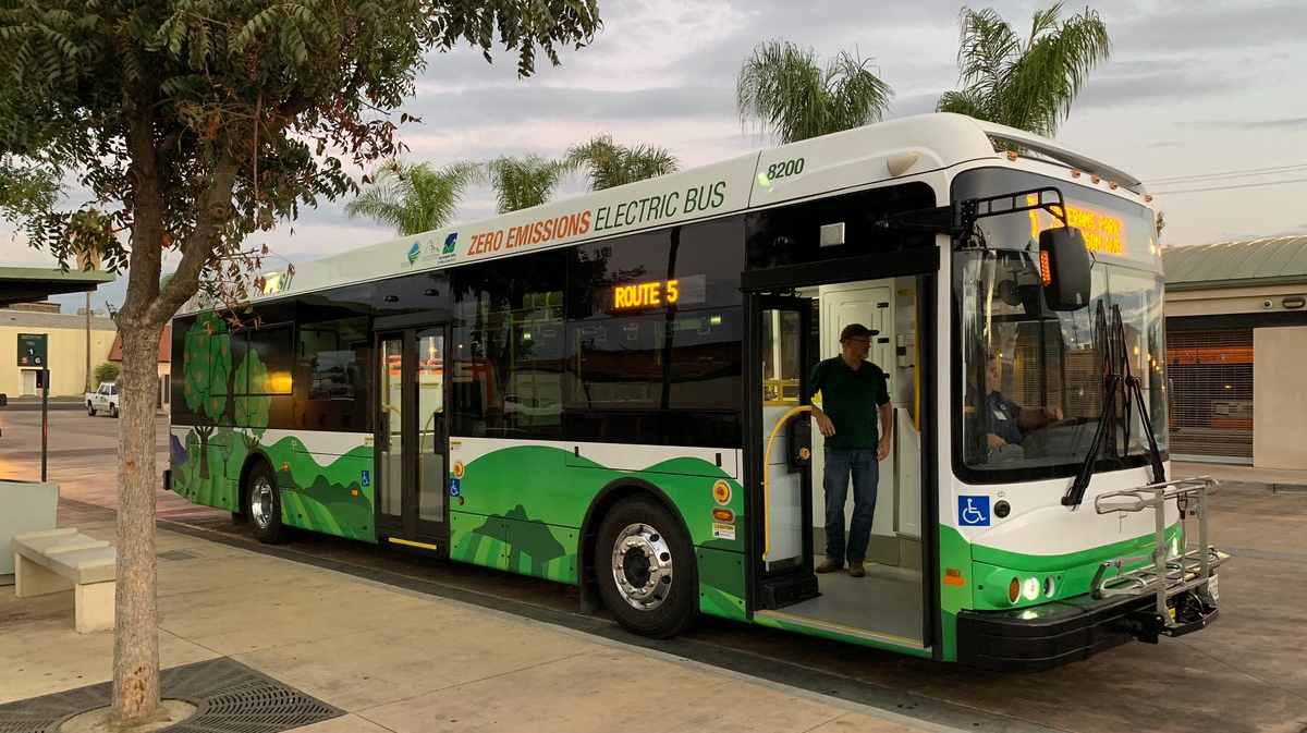 The first electric bus was put into service at Porterville Transit in October 2018. The transit provider received delivery of an additional three buses.