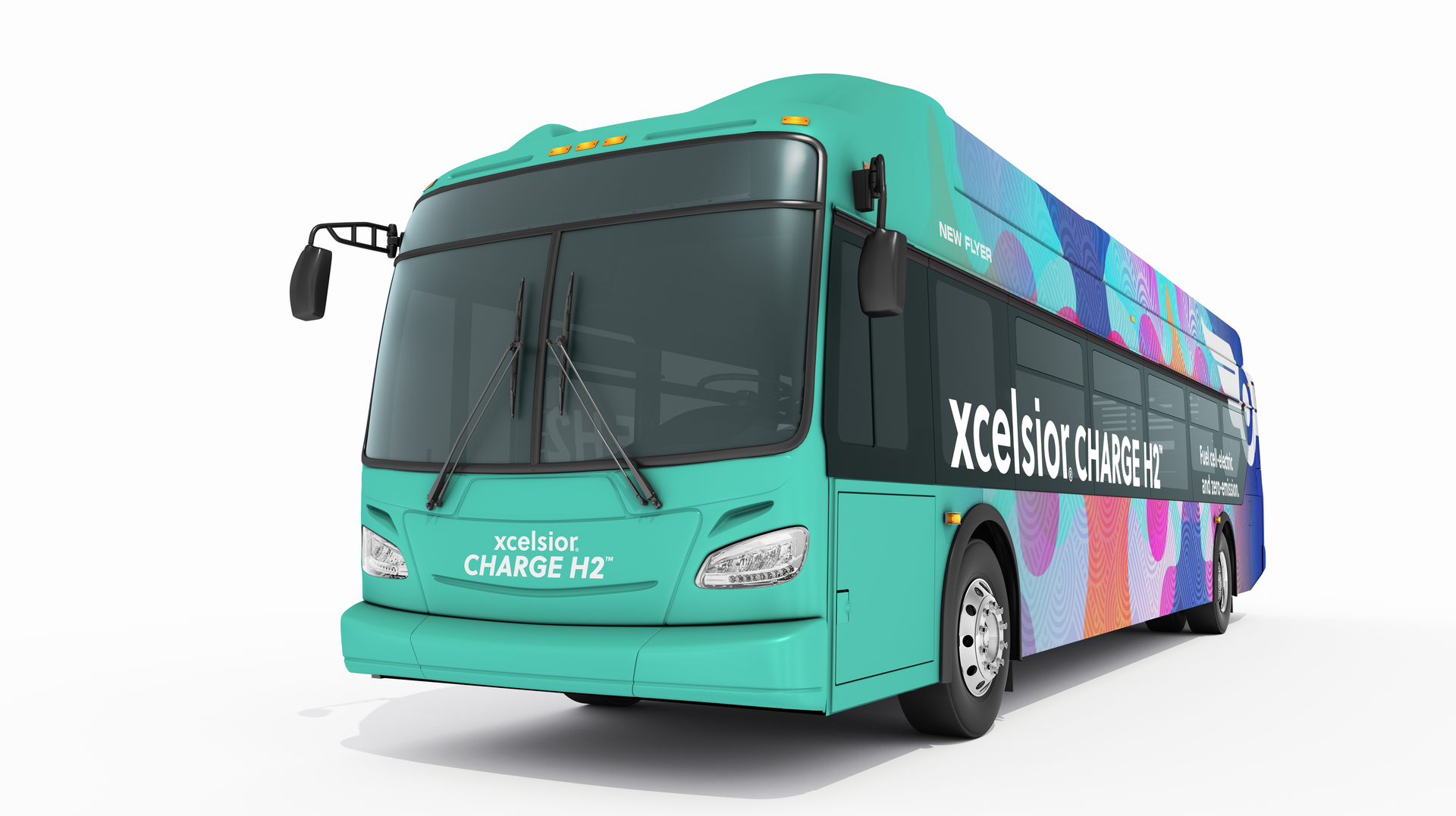 New Flyer of America Inc. and New Flyer Industries Canada ULC have unveiled the Xcelsior CHARGE H2.