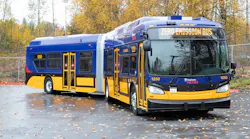 Low or no emission bus purchases, such as this one being tested on King County Metro's system, are eligible for the $85 million in available grants.