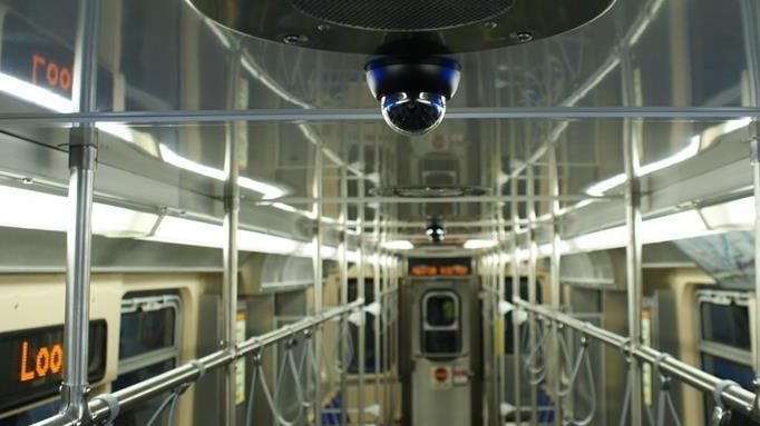 Eye in the sky: CTA&apos;s rail system is 100 percent HD camera equipped.