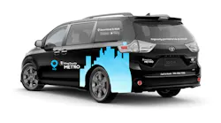 A mock-up of what the Via vehicles serving southeast Seattle will look like.
