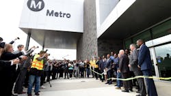 L.A. Metro held a ribbon cutting ceremony to celebrate the completion of its Southwestern Yard maintenance facility on April 3. L.A. Metro held a ribbon cutting ceremony to celebrate the completion of its Southwestern Yard maintenance facility on April 3.