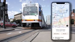 RTD of Denver, Masabi and Uber have partnered on a ticketing option that will allow riders to purchase transit tickets from within the Uber app. RTD of Denver, Masabi and Uber have partnered on a ticketing option that will allow riders to purchase transit tickets from within the Uber app.