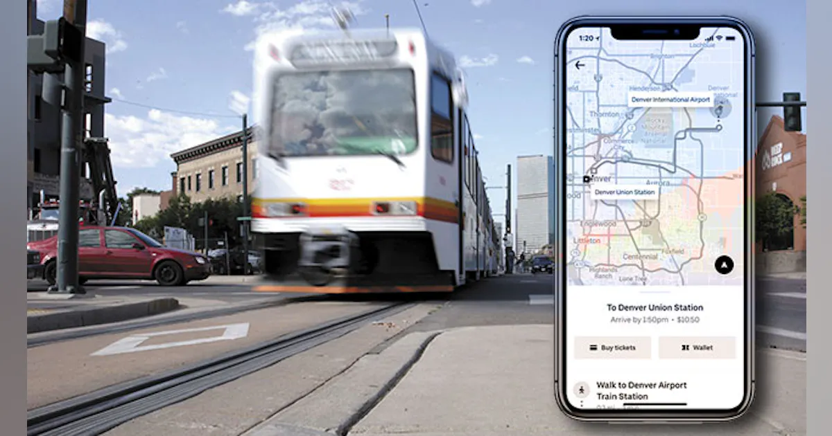 Uber Transit Service Denver transit riders can now purchase tickets through the Uber app ...