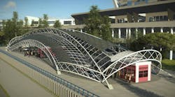 OpenBuildings Station Designer helps designers improve the quality of station and facility design and optimize the functional use of space and the pedestrian experience. OpenBuildings Station Designer helps designers improve the quality of station and facility design and optimize the functional use of space and the pedestrian experience.