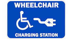 Thumbnail Handicapped Parking Van Accessible Sign K 7620 Pl