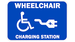 Thumbnail Handicapped Parking Van Accessible Sign K 7620 Pl