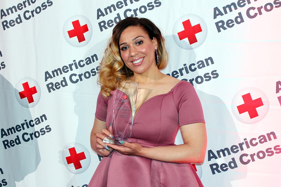The American Red Cross of Southeast Wisconsin honored Milwaukee County Transit System Driver Natalie Barnes as its Hero of the Year at the 14th annual Brave Hearts Awards.