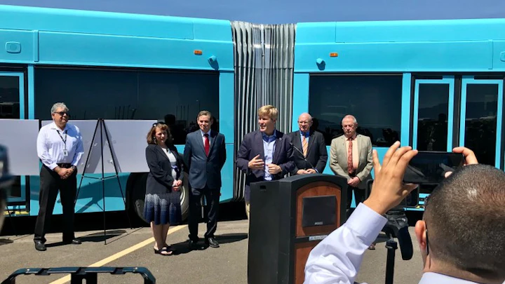 Albuquerque Debuts New Art Bus Mass Transit