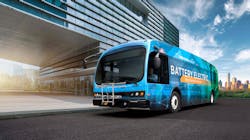 Proterra's 35-foot Catalyst bus. Proterra's 35-foot Catalyst bus.