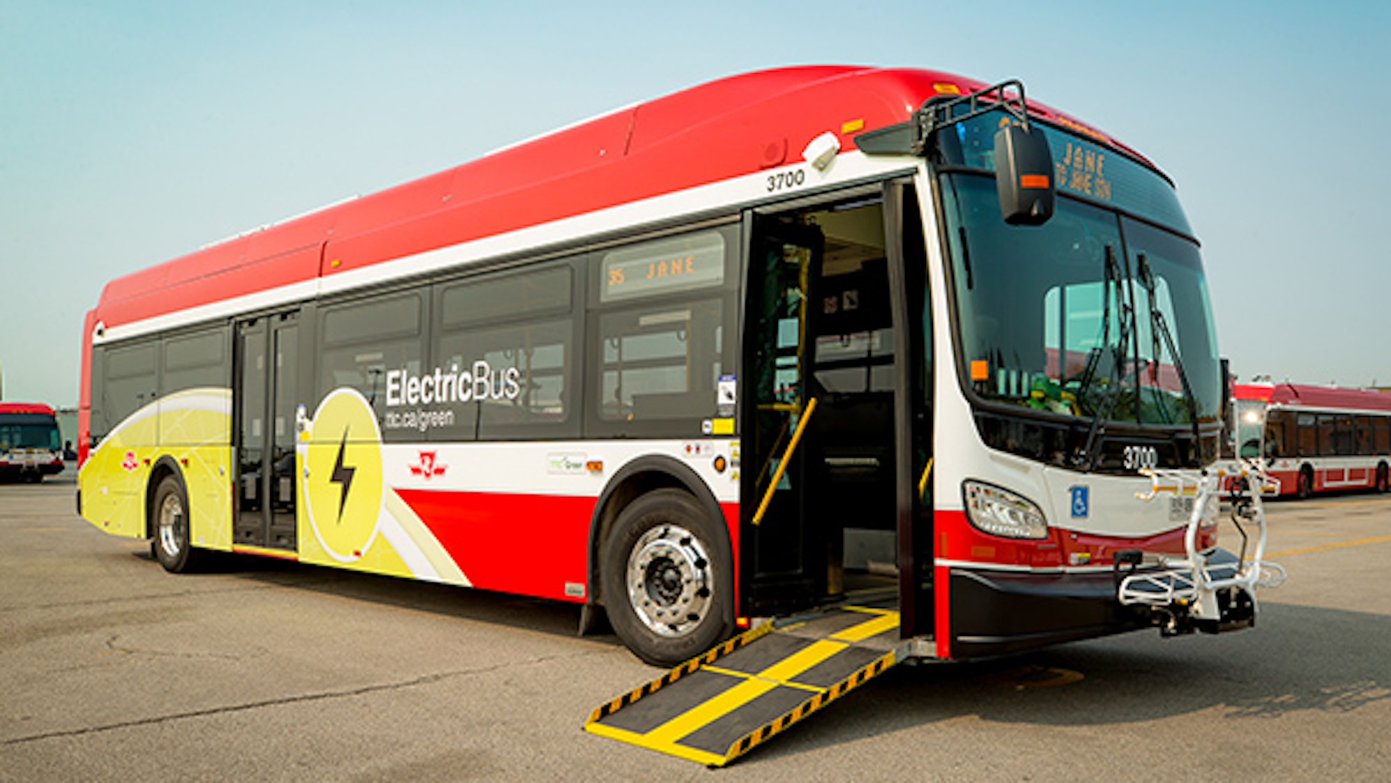 TTC's first electric bus makes its service debut Mass Transit