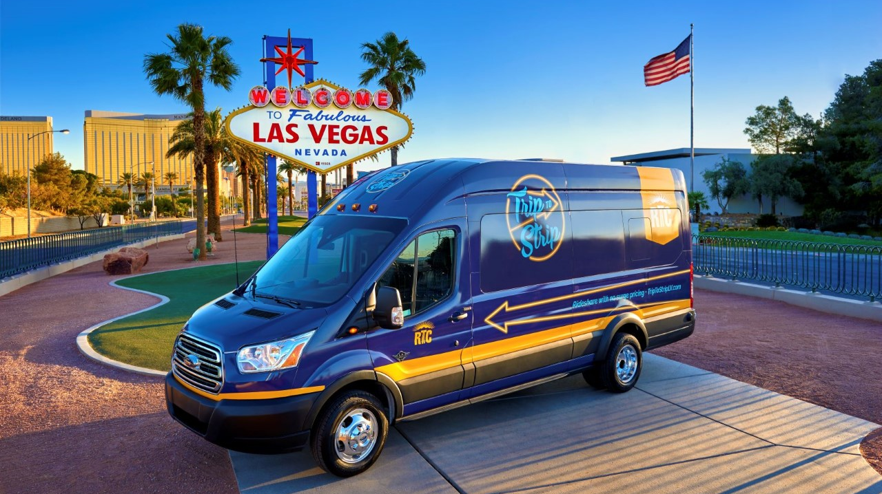 The Trip to Strip on-demand service is aimed at tourists.