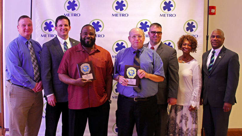 Reginald Brown and Steven Rolfes were inducted into the National Safety Council&rsquo;s prestigious &ldquo;Two Million Mile Club.'