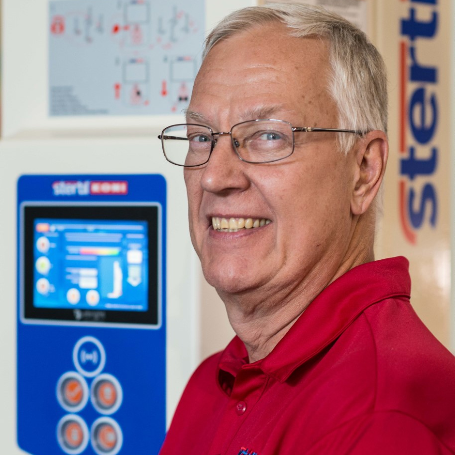 Paul Marks retires after 21 years of exemplary service as the Stertil-Koni Operations Manager