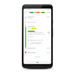 Google Maps now includes a crowdedness prediction that allows users to see how crowded a given mode of transit usually is. Google Maps now includes a crowdedness prediction that allows users to see how crowded a given mode of transit usually is.