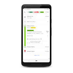 Google Maps now includes a crowdedness prediction that allows users to see how crowded a given mode of transit usually is. Google Maps now includes a crowdedness prediction that allows users to see how crowded a given mode of transit usually is.