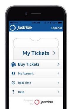A rendering of what a future Port Authority of Allegheny County mobile ticketing app may look like.