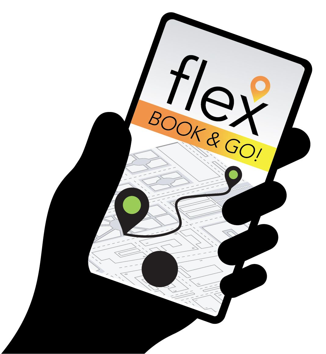 The Ride On Flex service will begin June 26 and utilizes an app powered by Via.