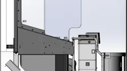 A rendering of the new safety barriers.