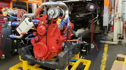 LA Metro installed 125 new lower emitting engines in its fleet of 45-foot series composite buses.