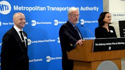 MTA leadership is all smiles as it reports subway performance continues to improve.