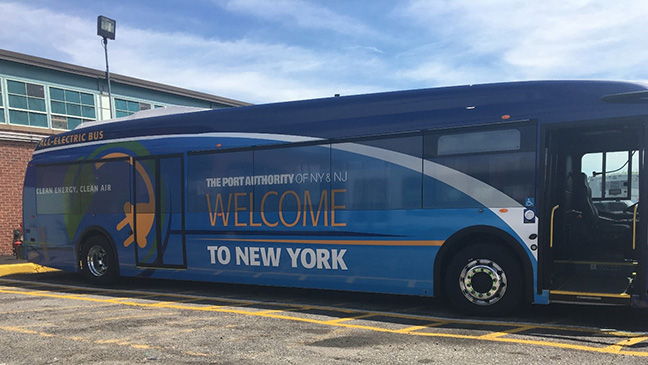 Electric Bus Jfk Credit Panynj