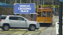 The CV Pilot incorporated the technology among transit vehicles, such as the TECO streetcar. The CV Pilot incorporated the technology among transit vehicles, such as the TECO streetcar.