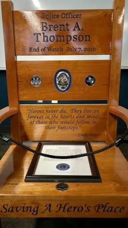 Dart Officer Brent Thompson S Honor Chair 5d2785a805d3d Dart Officer Brent Thompson S Honor Chair 5d2785a805d3d