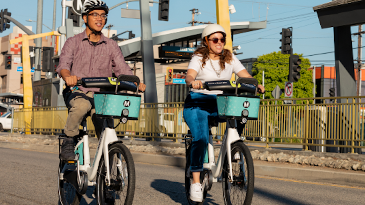 L A Metro And City Of Los Angeles Launch Smart Metro Bikes In North Hollywood Area Mass Transit