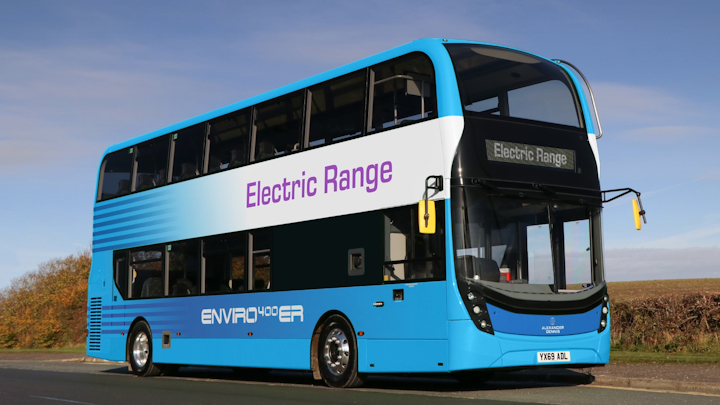 Alexander Dennis Enviro400er Gives Electric Range With New Hybrid