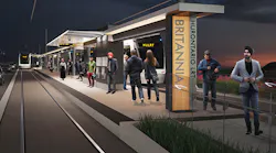 Artistic Rendering Of Hamilton Lrt Britannia Night Credit Infrastructure Ontario