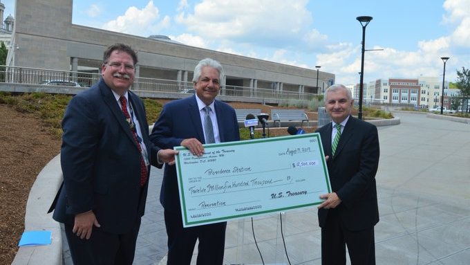Rhode Island Department of Transportation is one of 10 recipients of federal funds through the FRA's SOGR Program. RIDOT will use its grant to rehab Providence Station.