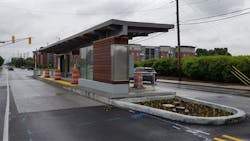 The University of Indianapolis Station along the future IndyGo Red Line. The University of Indianapolis Station along the future IndyGo Red Line.