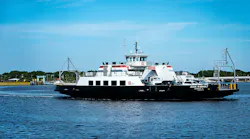 The Jean Ribault is a car and passenger ferry that connects the north and south ends of Florida State.