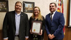 Ben Capelle Lisa Colling Brian Falkowski Receiving Auditor Of State Award With Distinction 5d8b7b243cd6b Ben Capelle Lisa Colling Brian Falkowski Receiving Auditor Of State Award With Distinction 5d8b7b243cd6b