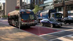 DDOT will make the bus-only lanes on H and I Streets, NW, permanent beginning Nov. 12.