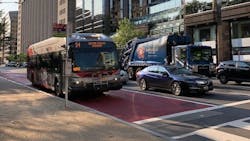 DDOT will make the bus-only lanes on H and I Streets, NW, permanent beginning Nov. 12.