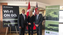 Left to right: MPP for Milton Parm Gill, Associate Minister of Transportation (GTA) Kinga Surma and Metrolinx Chief Marketing Officer Mark Childs. Left to right: MPP for Milton Parm Gill, Associate Minister of Transportation (GTA) Kinga Surma and Metrolinx Chief Marketing Officer Mark Childs.