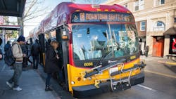 Over the past two years, the city of Seattle has increased its investments in King County Metro bus service by 71 percent. Over the past two years, the city of Seattle has increased its investments in King County Metro bus service by 71 percent.
