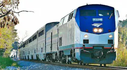 Amtrak's Sunset Limited seen in a file image near Pensecola.
