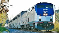 Amtrak's Sunset Limited seen in a file image near Pensecola. Amtrak's Sunset Limited seen in a file image near Pensecola.