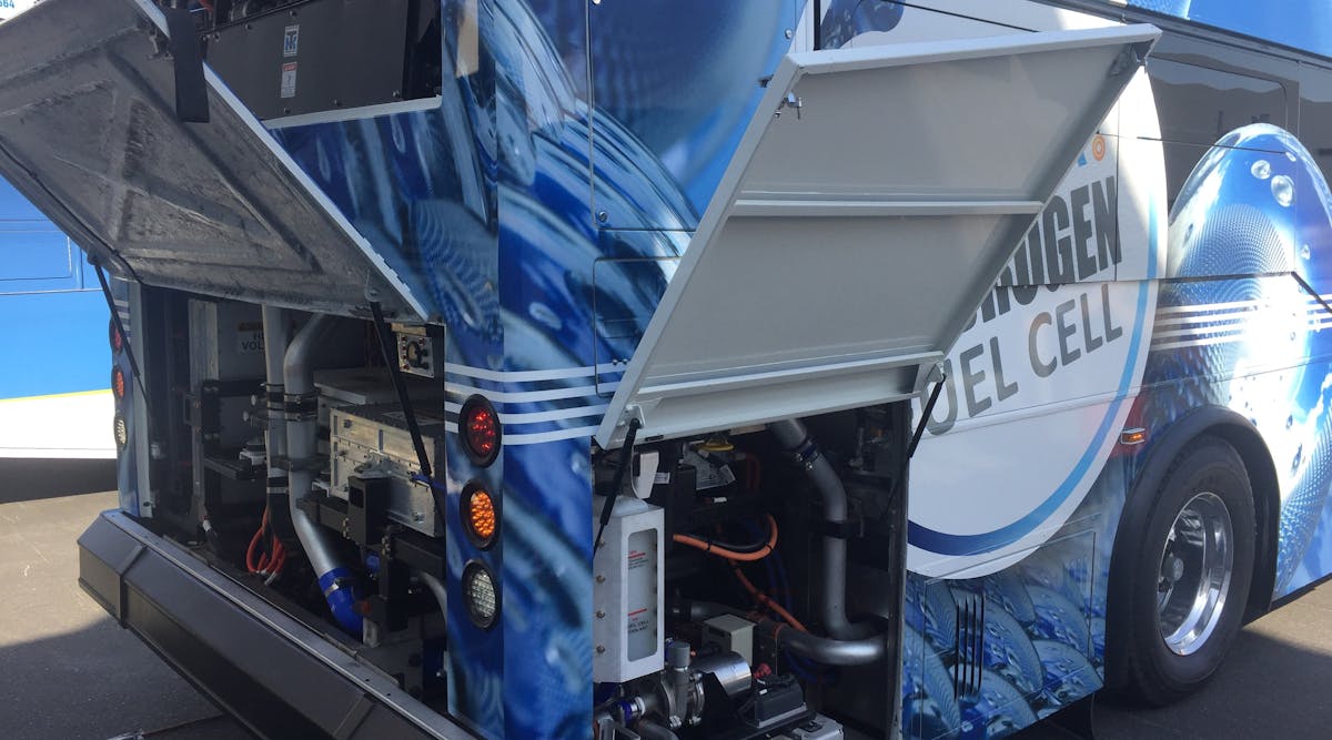 Enc Axess Fc Hydrogen Fuel Cell Bus Inside
