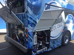 Enc Axess Fc Hydrogen Fuel Cell Bus Inside