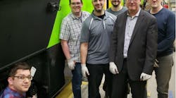 A team at Bombardier worked on and installed a 3D printed part for Go Transit's BiLevel cars. A team at Bombardier worked on and installed a 3D printed part for Go Transit's BiLevel cars.