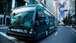 Nova Bus Nova Bus Introduces The Lf Se A New Long Range Electri
