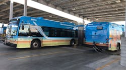 Antelope Valley Transit Authority was awarded more than $8 million in a BUILD grant to aid in its procurement of zero-emissions buses and supporting charging infrastructure.